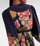 Etro Floral silk crêpe de chine maxi dress