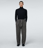 Undercover - Microchecked wool pants