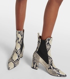 Paris Texas Anja 70 printed leather boots