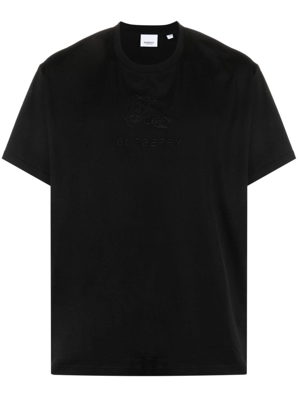 【関税＆送料込み】Burberry Cotton T-Shirt Burberry Cotton T-shirt | Blue | FARFETCH