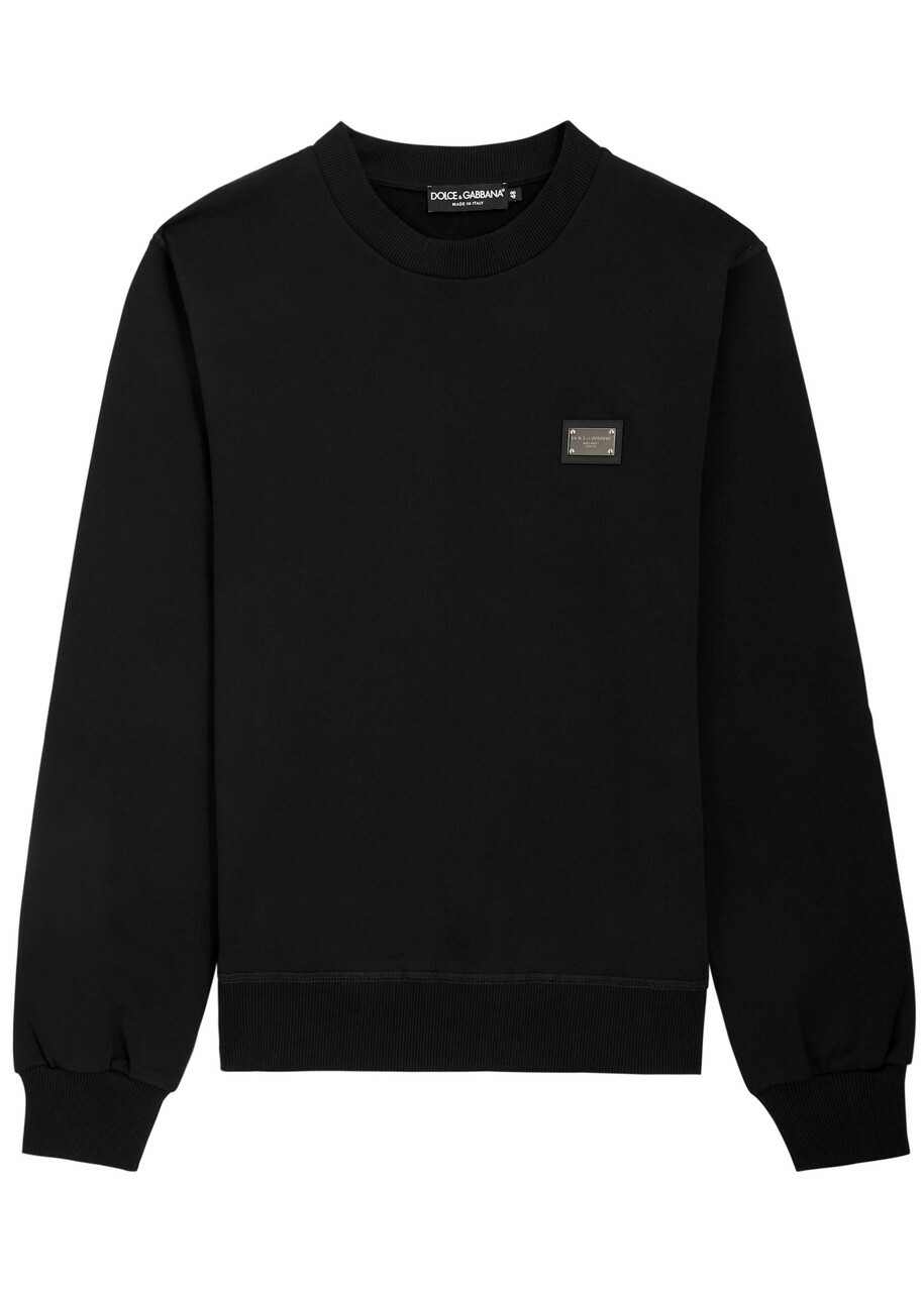 【送関込】Dolce & Gabbana College Logo Crew Neck Sweatshirt Dolce & Gabbana Men's College Logo Crew Neck Sweatshirt in