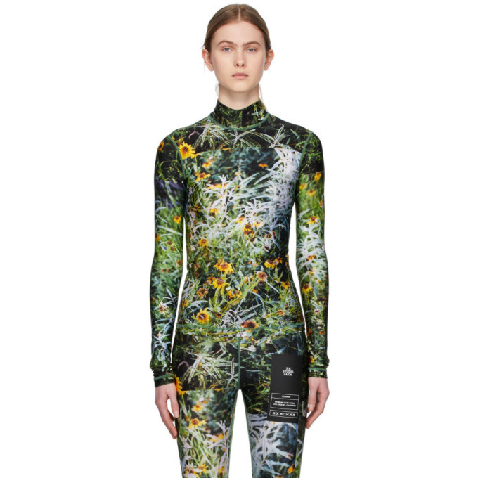 S.R. STUDIO. LA. CA. Multicolor Marfa Fitted Turtleneck