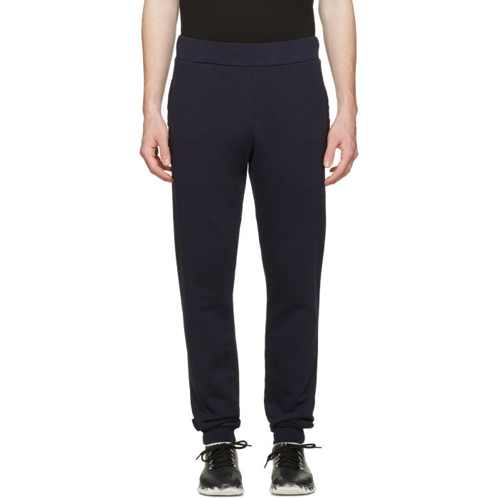 Photo: Maison Margiela Navy Slim Lounge Pants