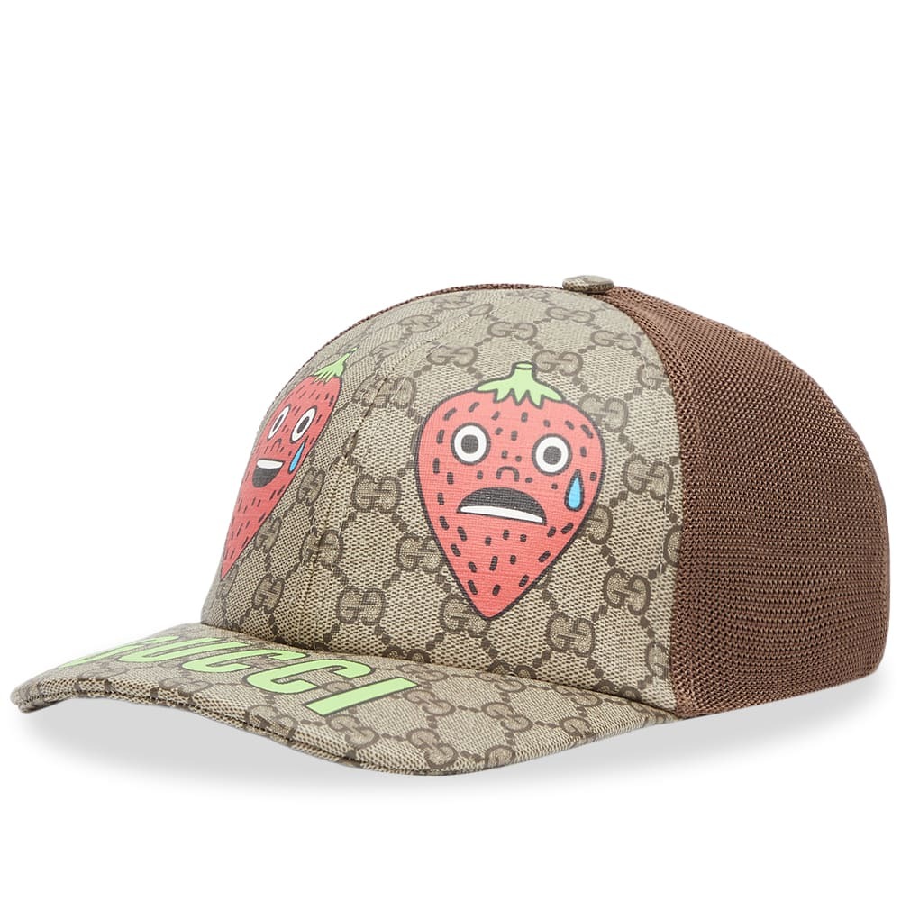 Gucci Men's Pablo Delcielo GG Cap in Beige Gucci