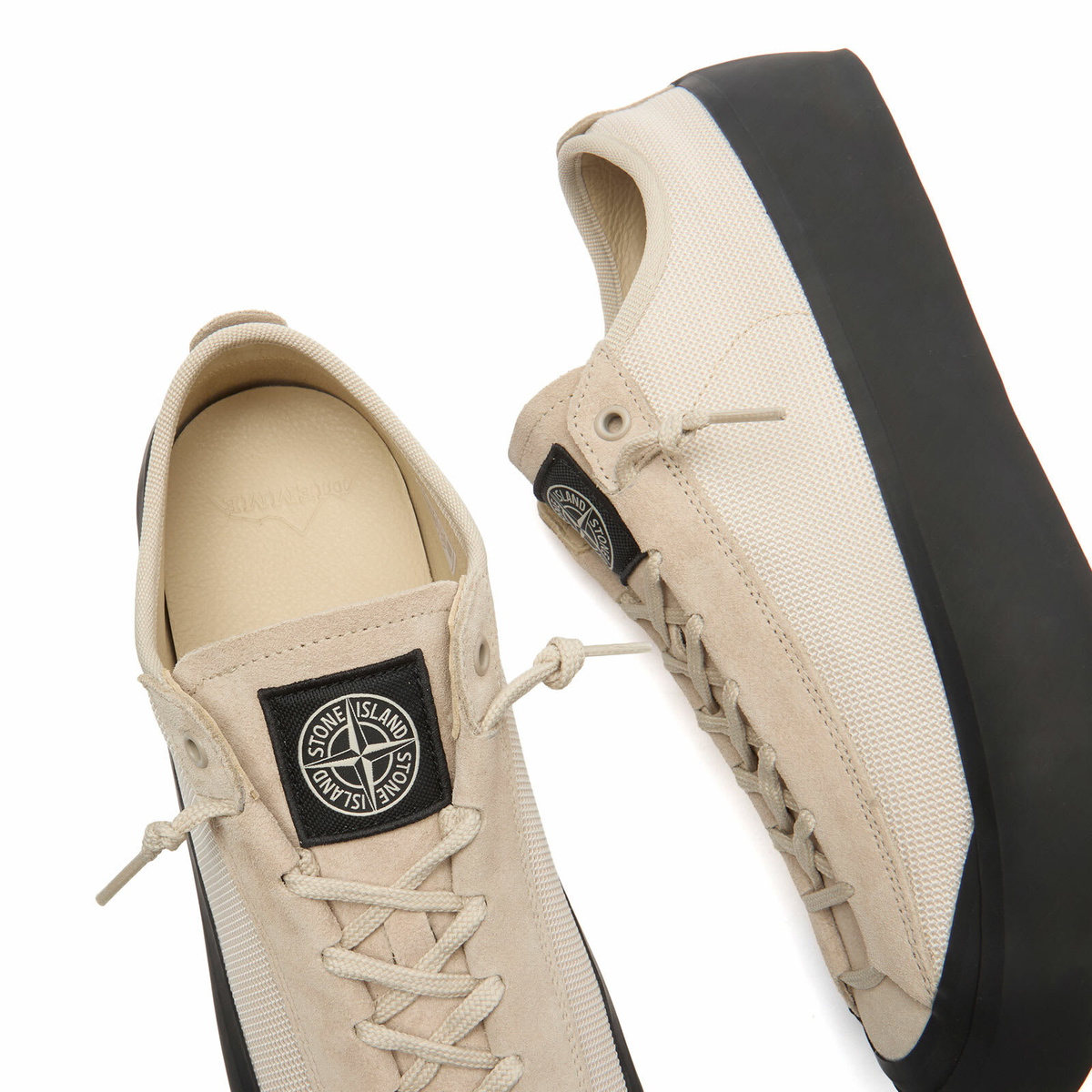 Stone Island Men's Low Top Sneakers in Oats