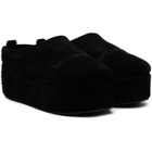 Balenciaga Black Alaska Soft Platform Loafers
