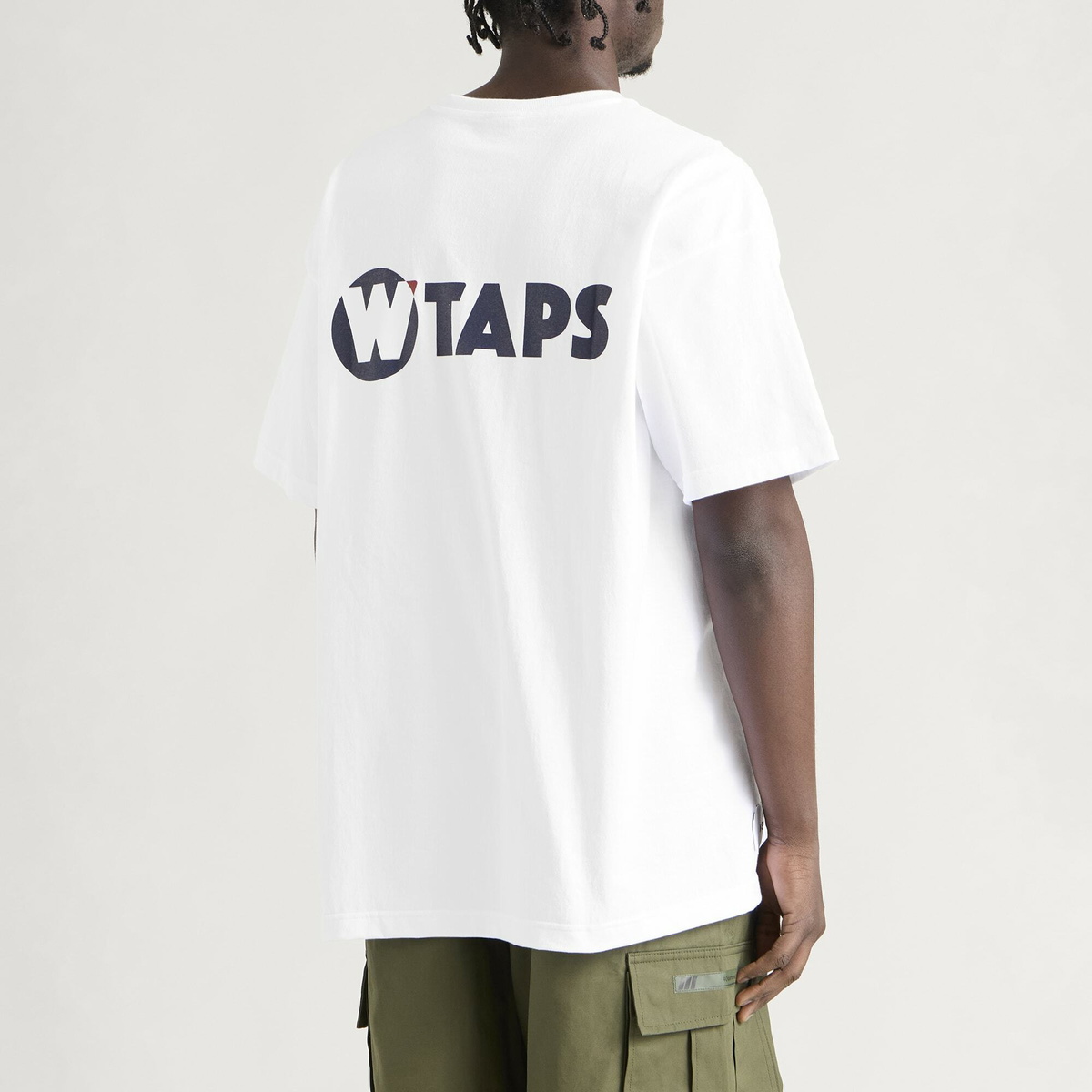 WTAPS Men's TNNL Short Sleeve T-Shirt in White