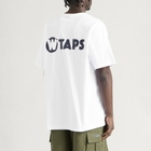 WTAPS Men's TNNL Short Sleeve T-Shirt in White