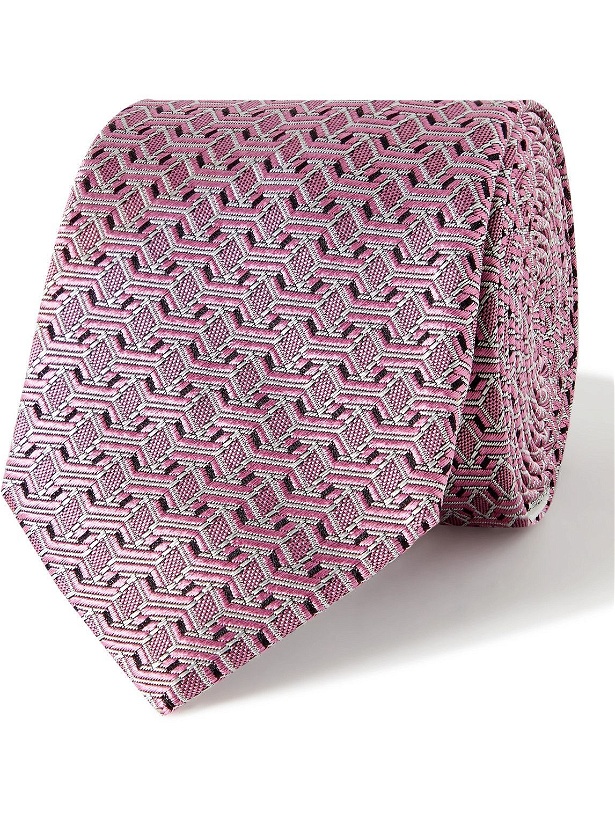Photo: Lanvin - 7cm Silk-Jacquard Tie