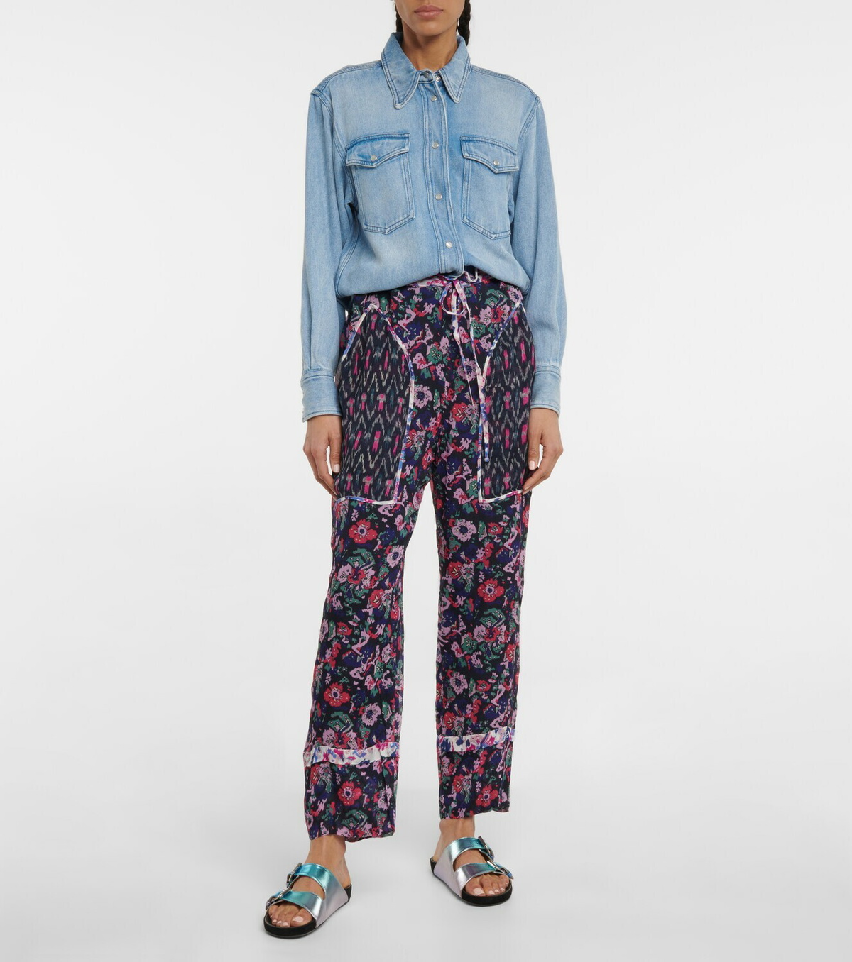 Marant Etoile Ryama floral pants Isabel Marant Etoile