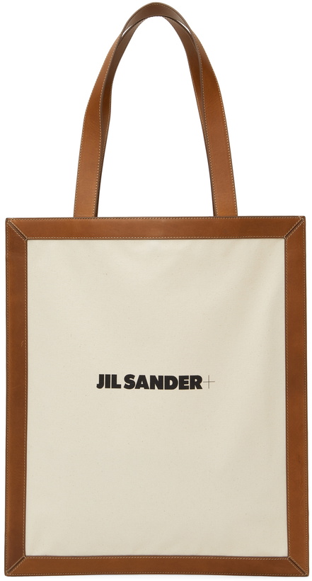 Photo: Jil Sander Off-White Canvas Tote