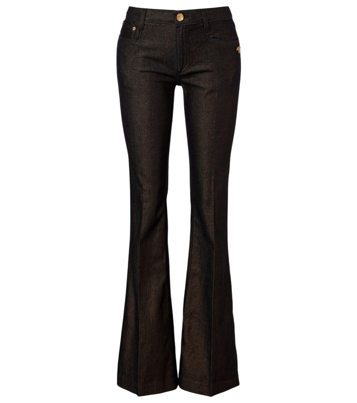 Photo: Roberto Cavalli Embellished flared jeans