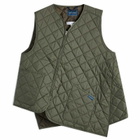 Comme des Garçons SHIRT Men's x Lavenham Thornham Vest in Khaki