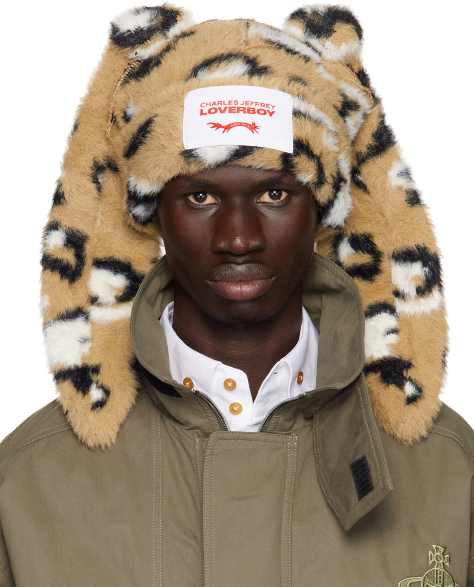 Charles Jeffrey Loverboy 帽子 Fluffy Chunky Rabbit Beanie Charles Jeffrey Loverboy Black Fluffy Chunky Rabbit Beanie