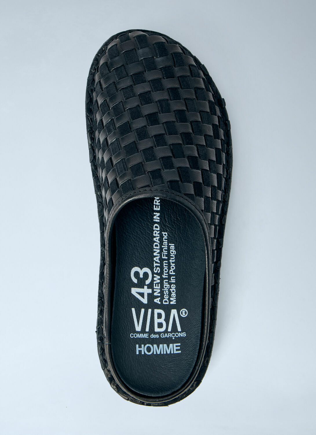 Comme des Garçons Homme x VIBAe Roma Mules