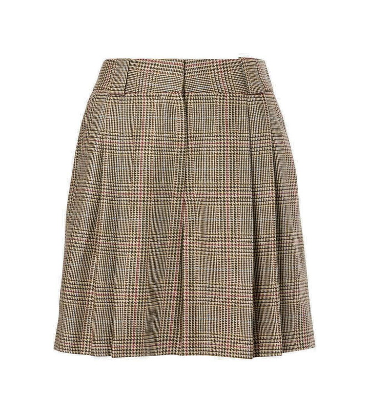 Photo: Blazé Milano Checked silk shorts