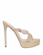 Rene' Caovilla Womens Sandals in Beige