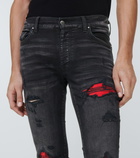 Amiri MX1 distressed skinny jeans