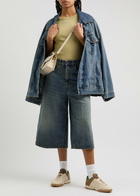 Haikure Belle Wide-leg Denim Culottes Blue 25 (W25 / UK6 / XS)