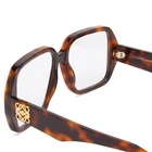 Loewe Eyewear Women's Loewe Anagram Glasses in Dark Havana 