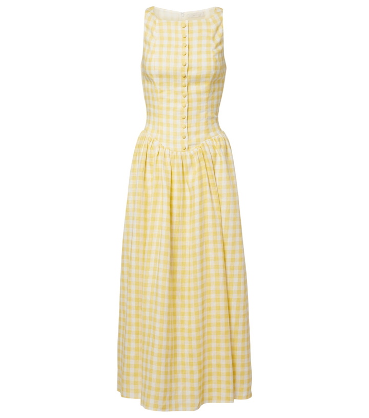 Photo: Faithfull Fortia linen midi dress