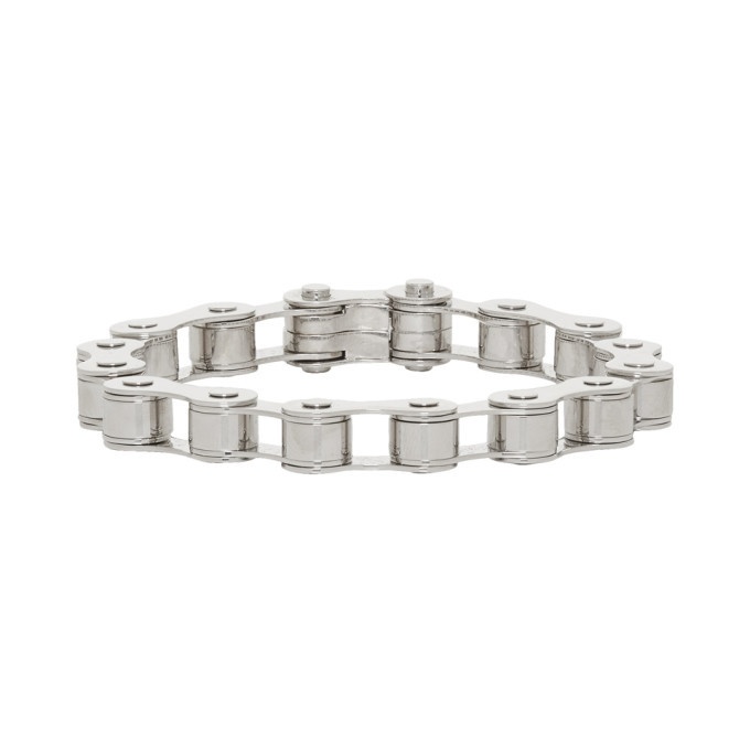 Photo: Burberry Silver Bicycle Chain Bracelet