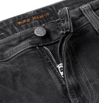 Nudie Jeans - Skinny Lin Organic Stretch-Denim Jeans - Men - Gray