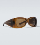 Saint Laurent SL 901 Howl oversized sunglasses