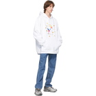 VETEMENTS White Unicorn Hoodie