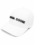 Canada Goose White Logo Embroidered Cap