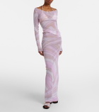 Pucci Iride tulle top