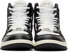 AMIRI Black & White Skel Top Hi Sneakers