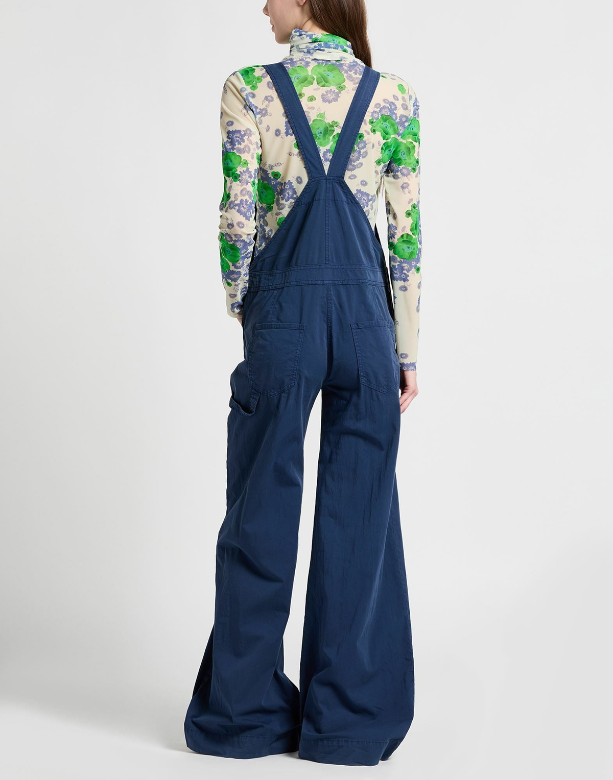 Semicouture Womens Overalls in Navy