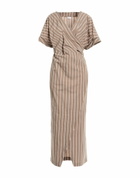 Brunello Cucinelli Womens Maxi dress Taupe