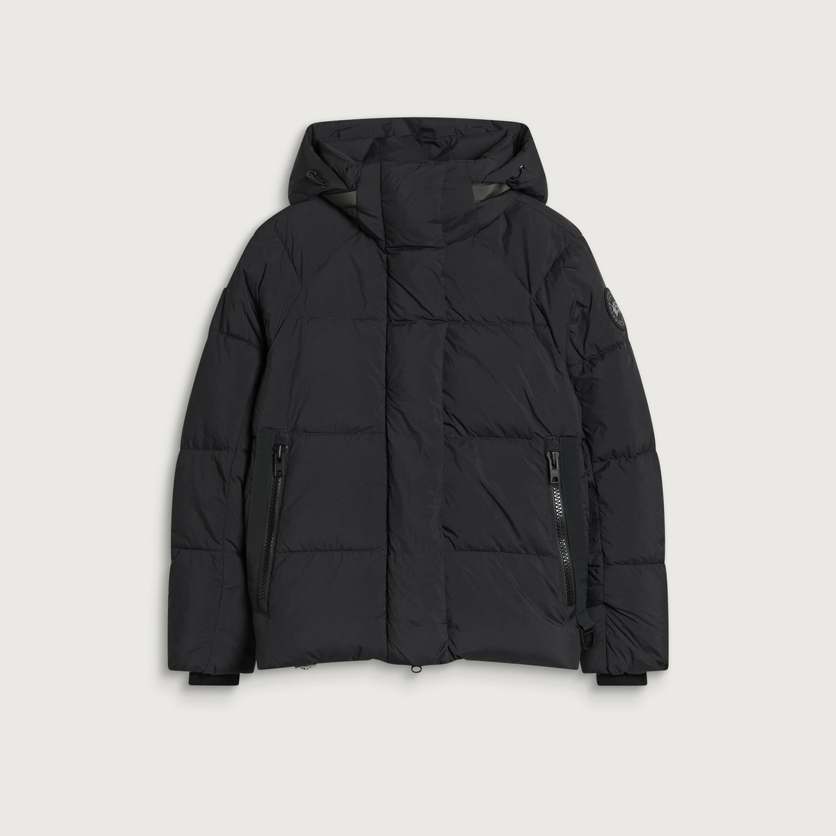 Canada Goose Women's Junction Parka Jacket in Black