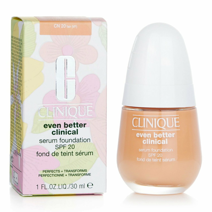 Photo: Clinique Even Better Clinical Serum Foundation SPF 20 1 # CN 20 Fair Makeup 192333077849