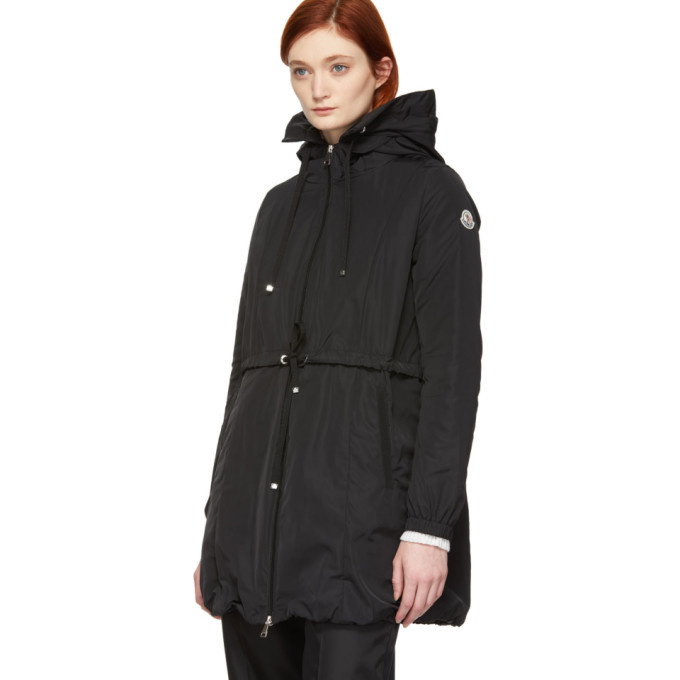 Moncler Black Topaz Coat Moncler