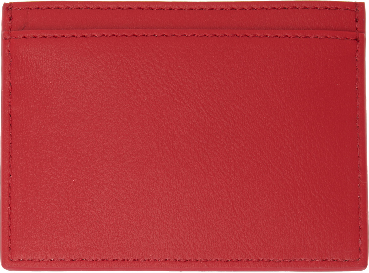 Vivienne Westwood Red Flat Card Holder