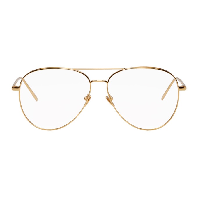 Photo: Linda Farrow Luxe Gold 751 C10 Glasses