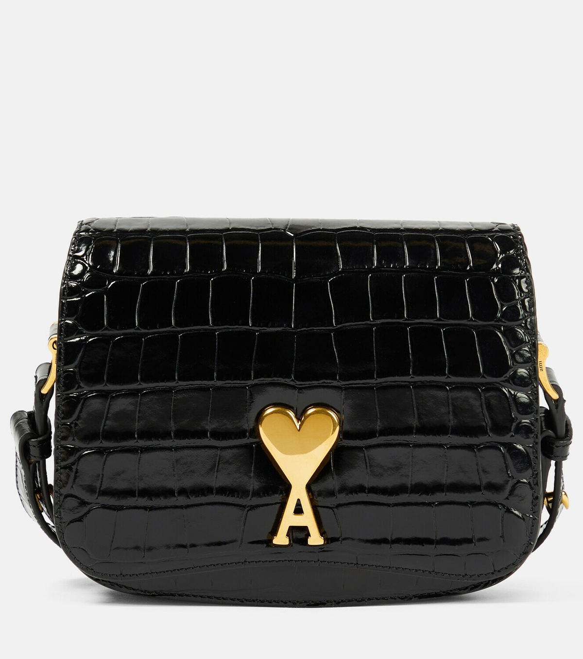 Ami Paris Paris Small leather shoulder bag