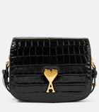 Ami Paris Paris Small leather shoulder bag