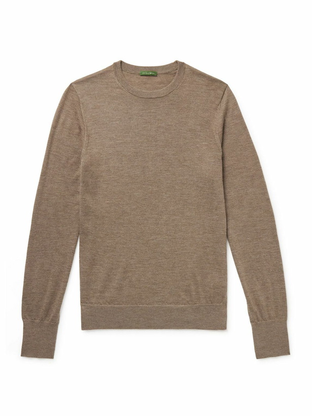 Photo: Sid Mashburn - Cashmere Sweater - Brown