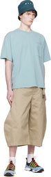 Marni Blue Cotton 'Marni Patches' T-shirt