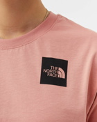 The North Face Wmns Cropped Fine Tee Pink - Womens - Shortsleeves