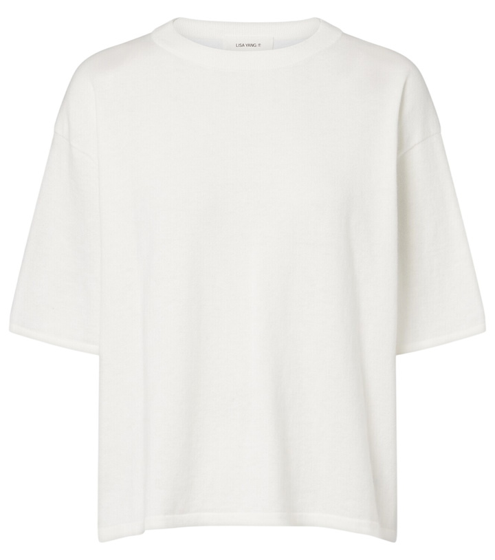 Photo: Lisa Yang Rubie cotton and cashmere T-shirt