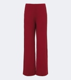 Leset Lauren jersey wide-leg pants