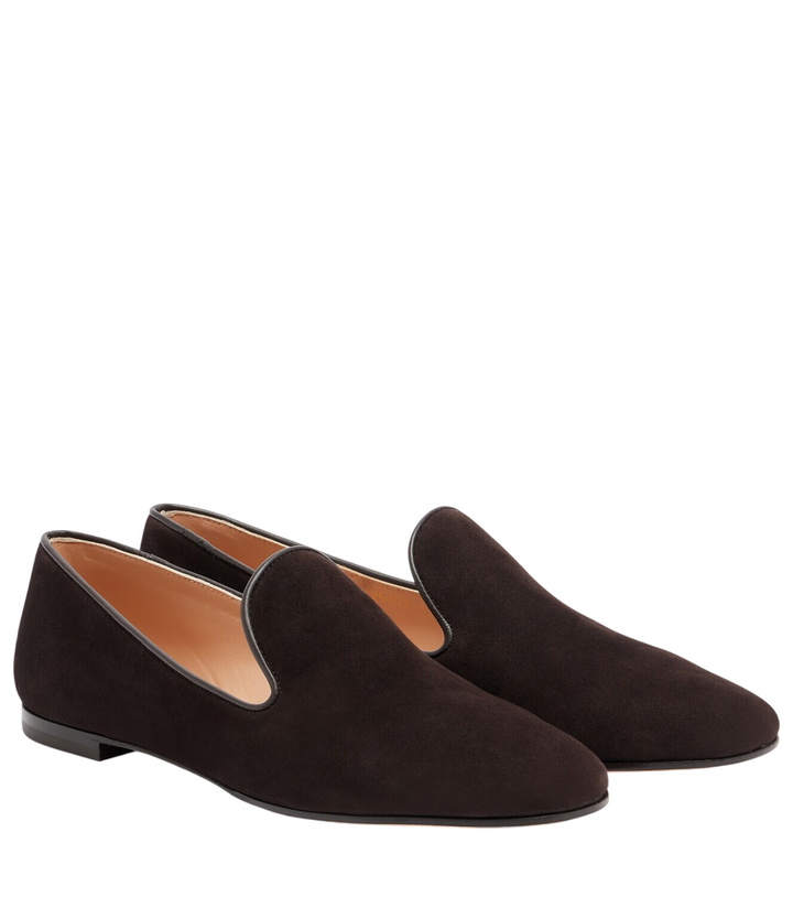 Photo: Gianvito Rossi Suede loafers