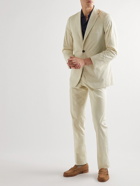 Sid Mashburn - Virgil No 2 Straight-Leg Cotton-Poplin Suit Trousers - Neutrals