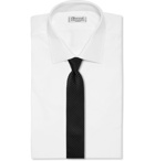Dolce & Gabbana - 6cm Pin-Dot Silk-Jacquard Tie - Black