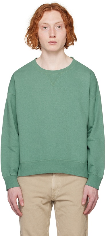 Photo: visvim Green Jumbo Sweatshirt